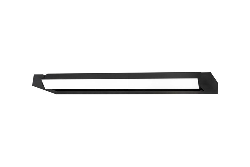 Kinkiet ścienny IdeaLED Aster czarno-biały nad lustro LED 32W 4200K 2240lm IP54 wym: 5 x 90 x 14 cm – 1 szt.