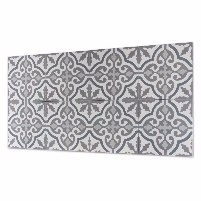 Komplet Kafelków PCV ArtPrintCave 40×20 cm Wzór mozaiki z ornamentami 10 szt. 4070095662823