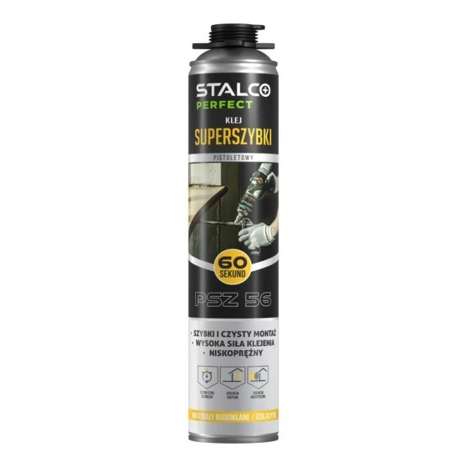 Piana superszybka pistoletowa 750ml STALCO PERFECT S‑64656 /12szt./