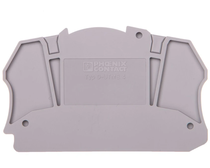Pokrywa zamykająca szara 2,2mm D‑UTME 4 3047491 /10szt./