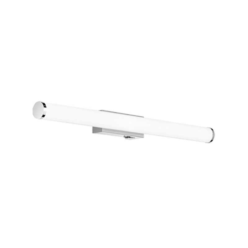Kinkiet ścienny Trio Mattimo chromowany biały do łazienki LED 6.5W 3000K 680lm IP44 wym: 5,5 x 60,4 x 60,4 cm – 1 szt.