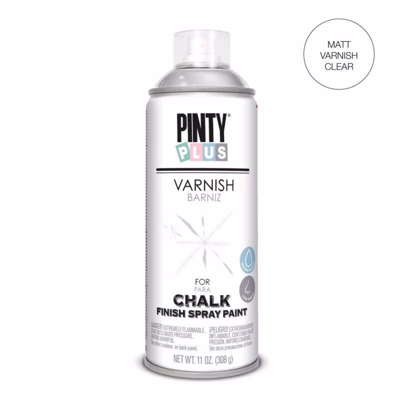 Lakier do farb kredowych w sprayu Pintyplus Chalk 0.4l