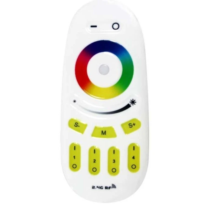 Pilot do Kontroler led RGBW 4 strefowy 2,4ghz RF MI‑Light RGB i RGBW FUT096