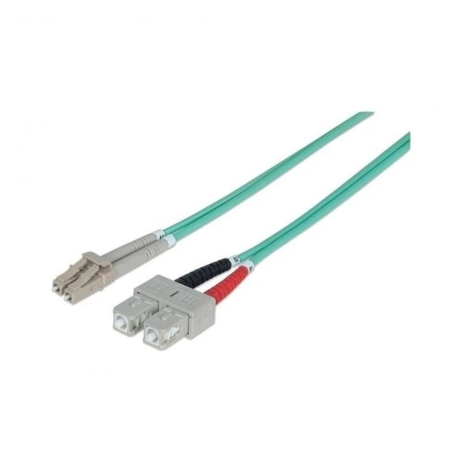 Patchcord światłowodowy OM3 50/125 MM SC‑LC Duplex 1m