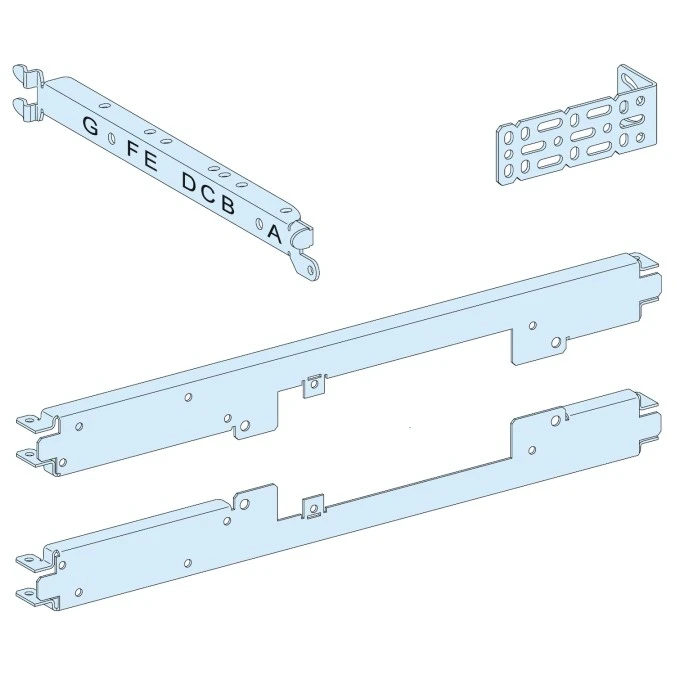 PrismaSet Płyta montażowa stal NS250 napęd silnikowy Prisma LVS03417