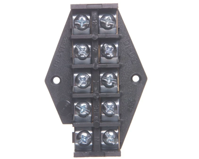Płytka odgałęźna ZPT /10mm2/ 5‑torów czarna ZPT 5‑10.0 83006007