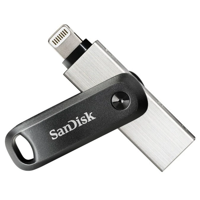 Pendrive SanDisk iXpand GO SDIX60N‑256G‑GN6NE (256GB Lightning, USB 3.0 kolor srebrny)