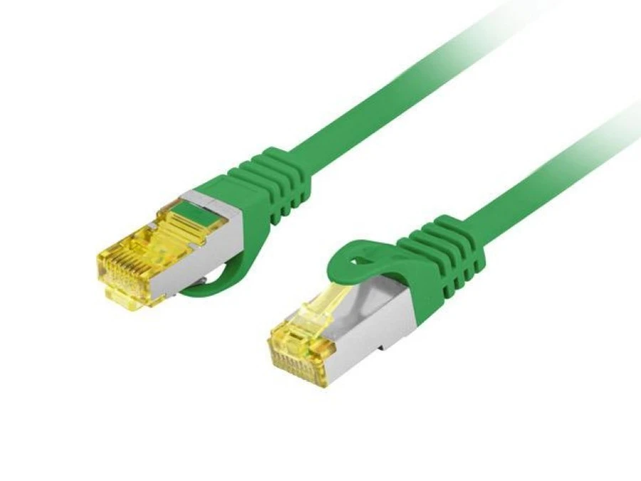 Patchcord kat.6a s/ftp lszh cu 20m zielony fluke passed lanberg PCF6A‑10CU‑2000‑G