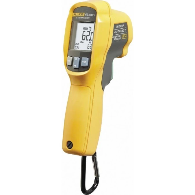 Pirometr Fluke 62 MAX+ Optyka 12:1 ‑30 ‑ +650 C