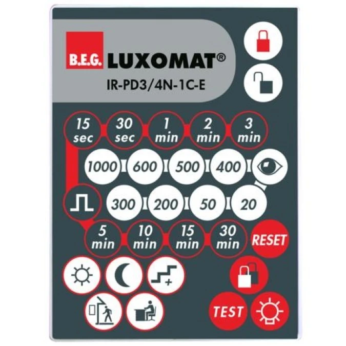 Pilot zdalnego sterowania na podczerwień IR‑PD3/4N‑1C‑E 93110