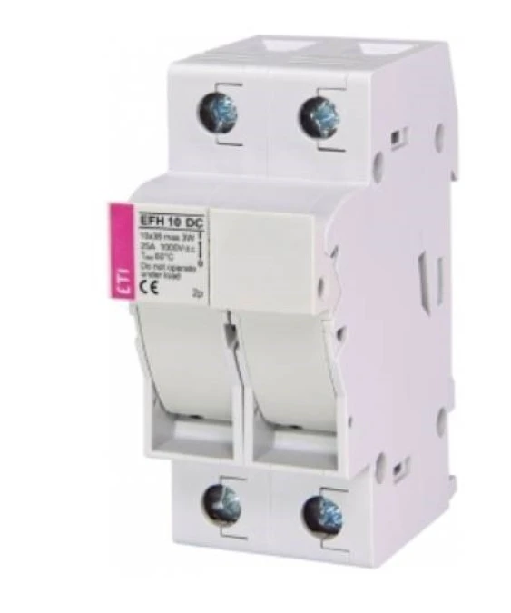 Podstawa bezpiecznikowa 2P 25A 1000V DC 10x38mm EFH 10 DC 002540203
