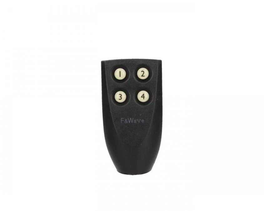 Pilot sterowania radiowego 4‑przyciskowy zasilanie 3V, bateria CR2032 FiWave FW‑RC4