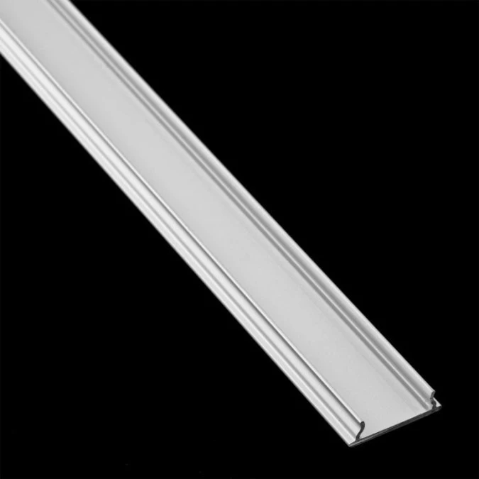 Profil Aluminiowy do LED KM34‑S Srebrny Natynkowy 2m