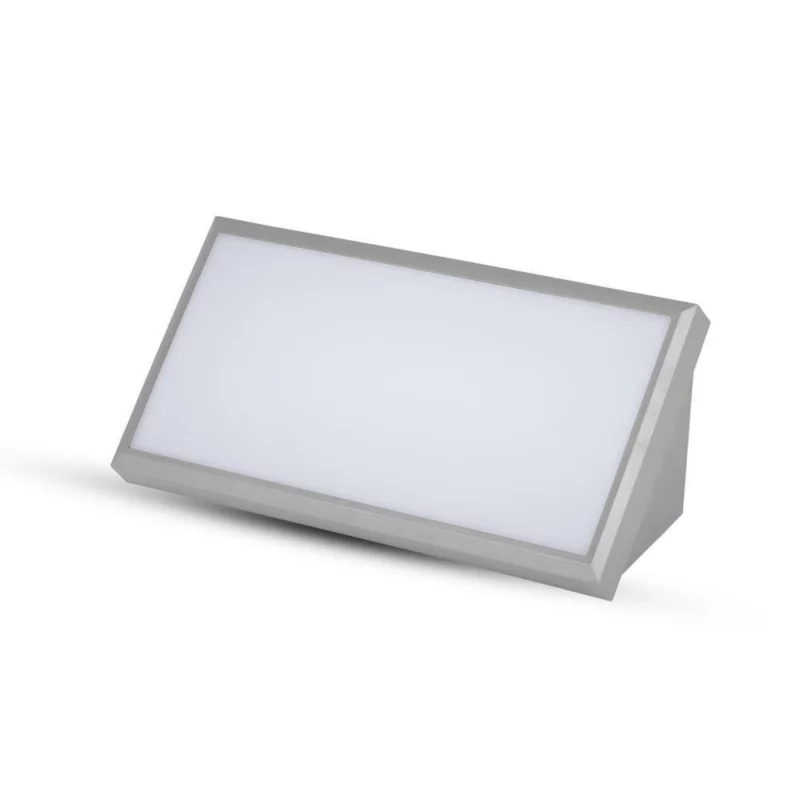 Kinkiet ścienny zewnętrzny V-TAC szary LED 20W 3000K 2050lm IP65 wym: 11,4 x 31,9 x 17 cm tworzywo sztuczne – 1 szt.