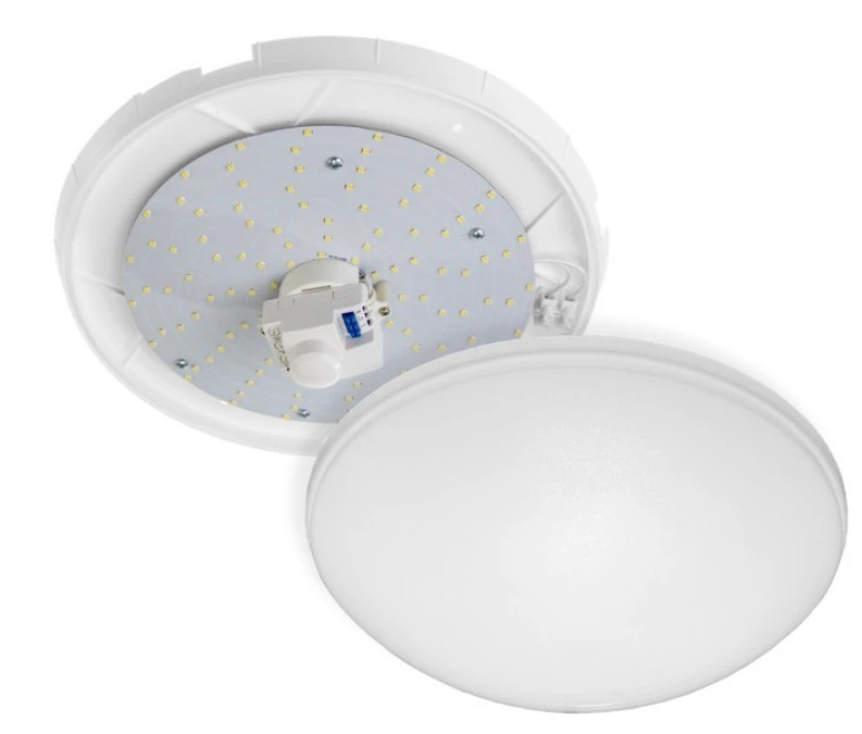 Plafoniera PANTERA LED 13W 4000K 1400lm czujnik ruchu D.3198RM‑BN‑13W
