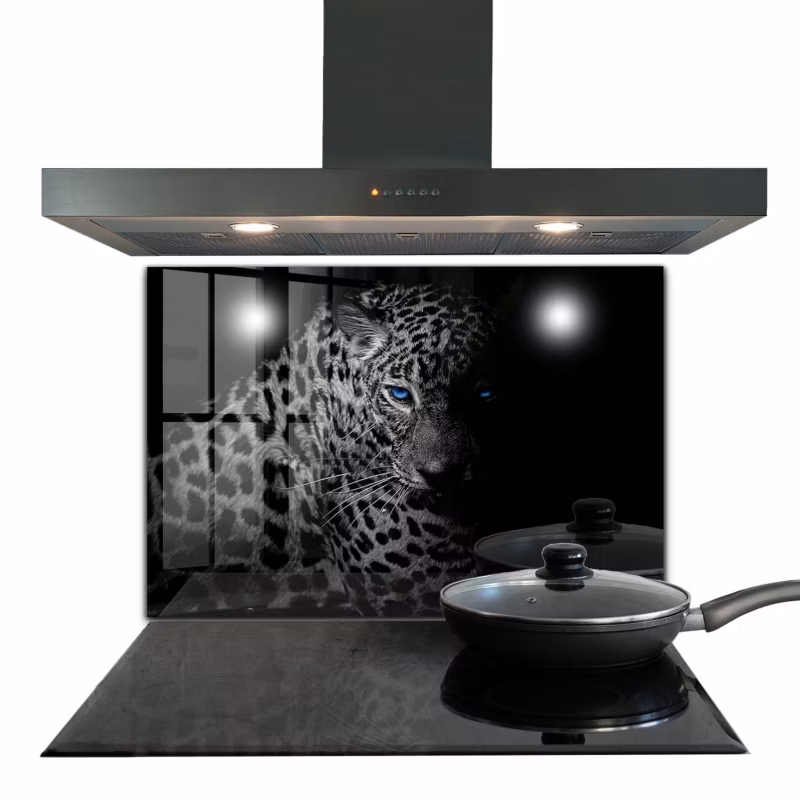 Lacobel Wallfluent 80×60 cm Mroczna Pantera Szklany 1 szt.