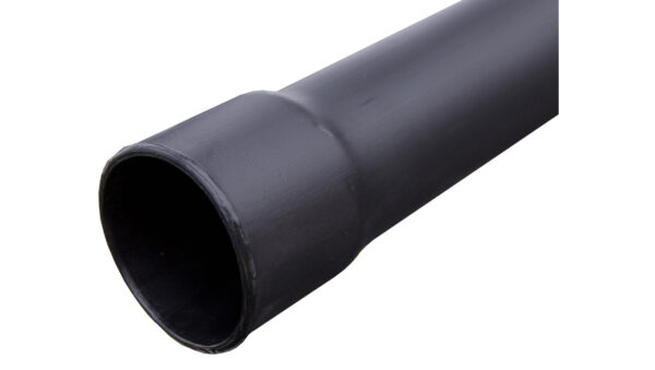 Rura osłonowa gładka kielichowa czarna 75mm UV 75X4 /3m/ RHDPE UV 75×4