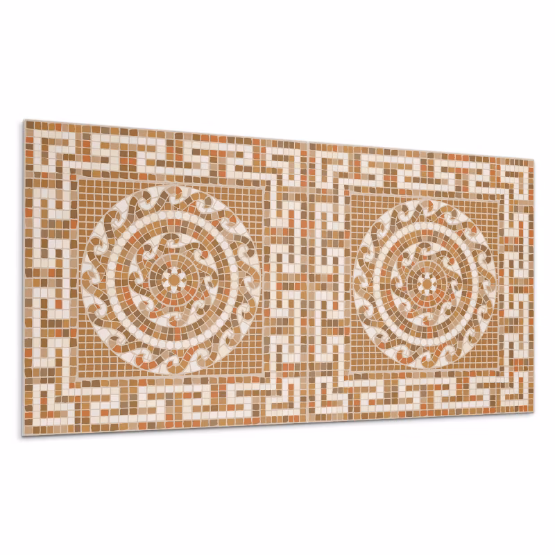 Kafelki samoprzylepne Wallfluent 40×20 cm Okrągły motyw mozaiki 10 szt.