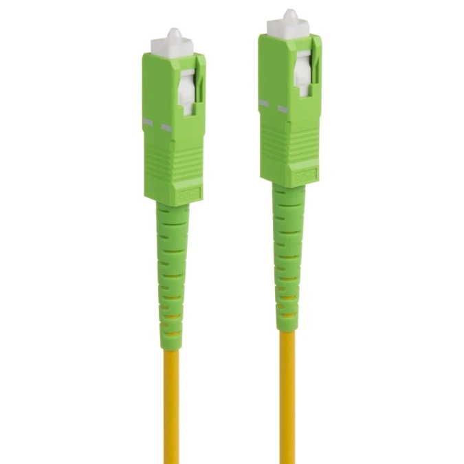 Patchcord światłowód kabel Maclean, SC/APC‑SC/APC, jednomodowy, długość 15m, simplex, G657A2, MCTV‑437