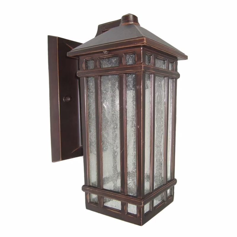 Kinkiet ścienny zewnętrzny Garden Zone Chedworth stary brąz 1 x E27 x 60W IP44 wym: 26 x 12 x 16 cm – 1 szt.