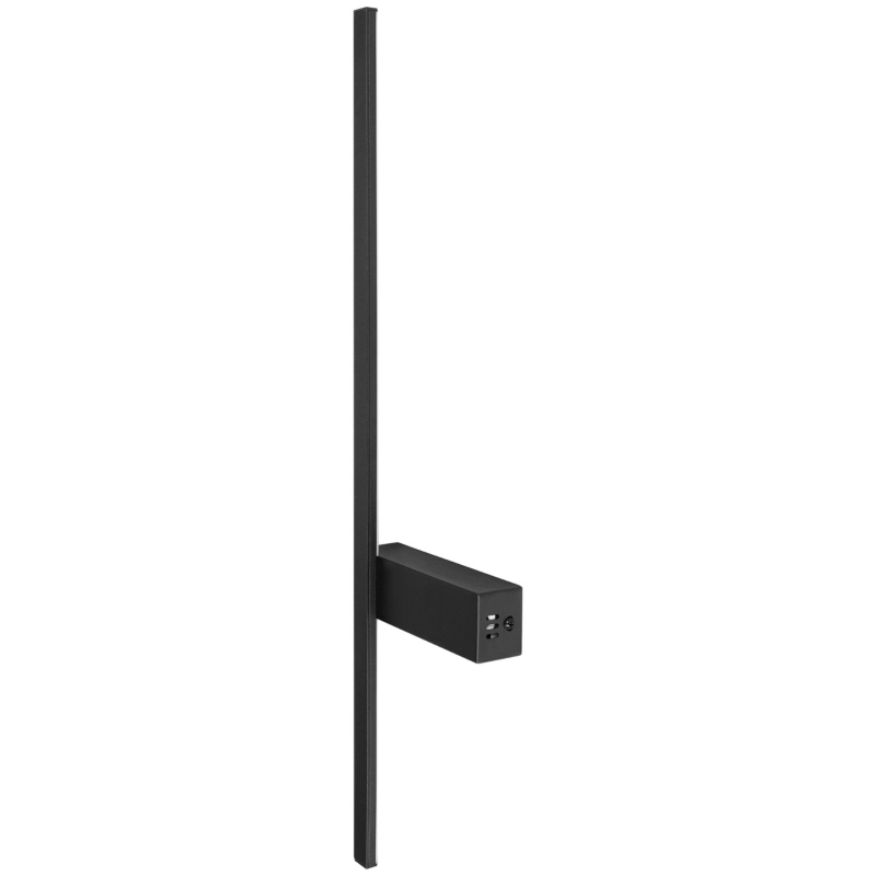 Kinkiet LED MasterLED Lira 8W 60cm IP20 4000K neutralna biel stylowy ścienny czarny 1 szt.
