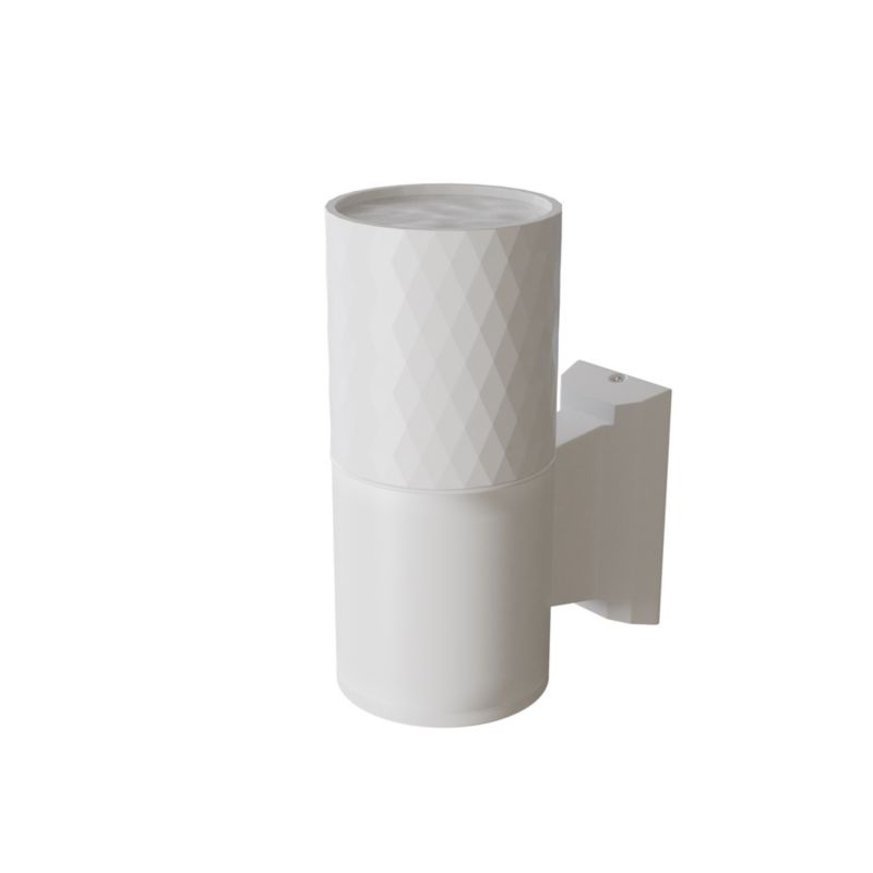 Kinkiet ścienny zewnętrzny Maytoni Bowery biały tuba 1 x GU10 x 50W IP54 wym: 14,5 x 6,4 x 11 cm – 1 szt.