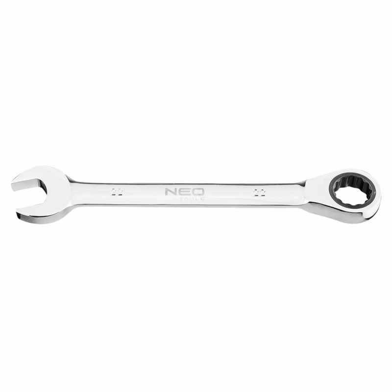 Klucz płasko-oczkowy NEO TOOLS z grzechotką, 22 mm 1 szt
