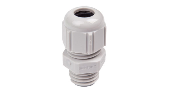 Dławnica kablowa poliamidowa M12 IP68 SKINTOP ST-M 12×1,5 jasnoszara 53111400