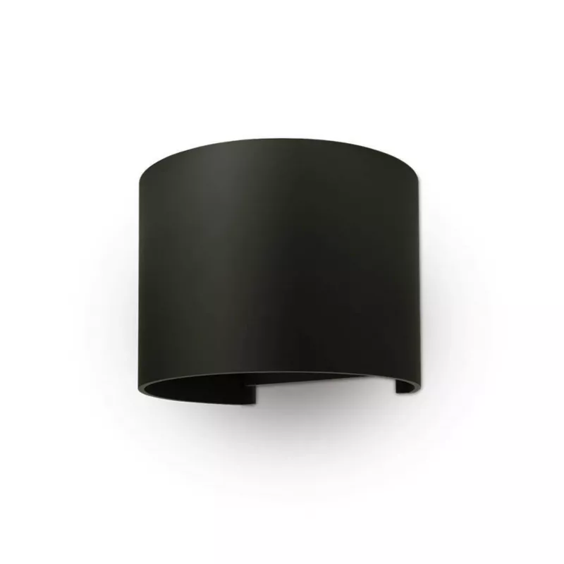 Kinkiet ścienny V-TAC 756 czarny LED 5W 3000K 700lm IP65 wym: 11,5 x 14 x 10 cm – 1 szt.