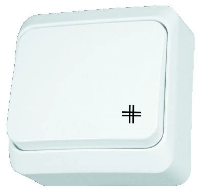 Prima Łącznik krzyżowy 10AX IP20 biały WDE001070