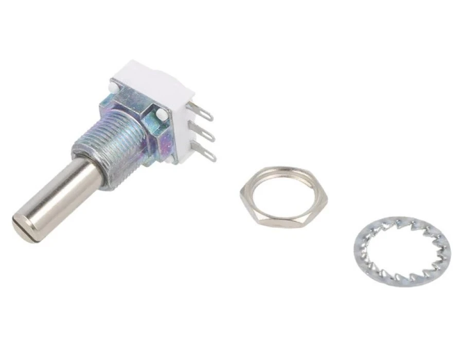 Potencjometr osiowy jednoobrotowy, 1k 1W 10 6mm, liniowa P11S1V0FLSY00102KA