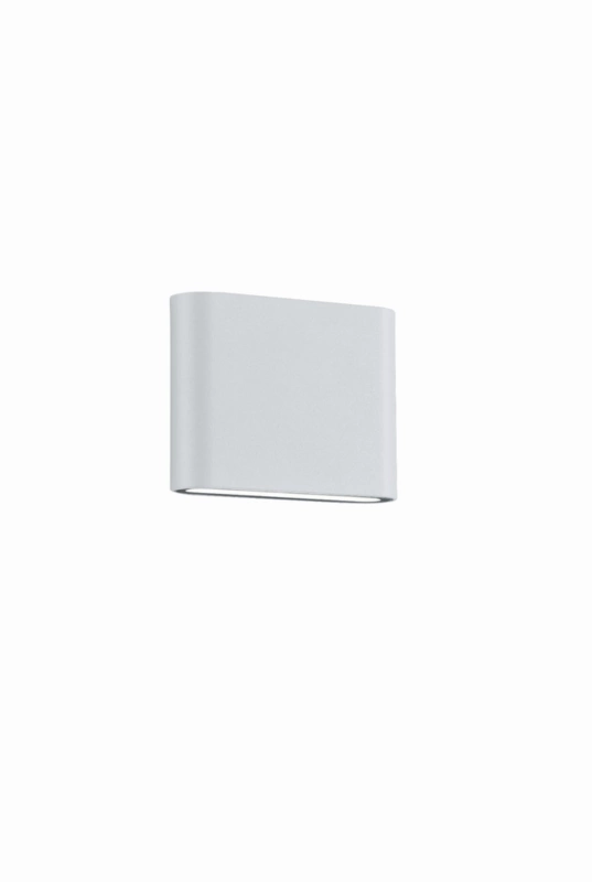 Kinkiet ścienny zewnętrzny Trio Thames Ii biały LED 3W 3000K 260lm IP54 wym: 9 x 11,5 x 11,5 cm aluminium – 1 szt.