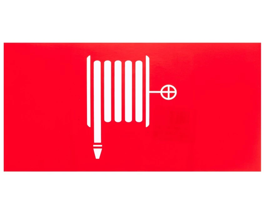 Piktogram PD61 150×300 hydrant logo awex (ISO7010)
