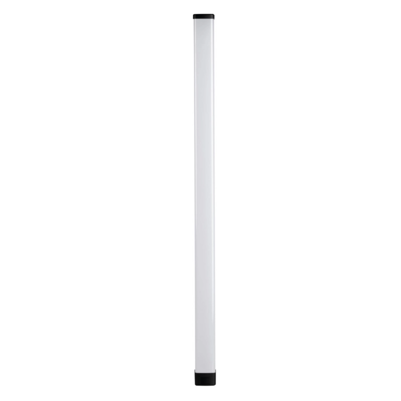 Kinkiet ścienny Kanlux Akvo czarno-biały do łazienki z włącznikiem LED 23W 4000K 2750lm IP44 wym: 100 x 5,7 x 7 cm – 1 szt.