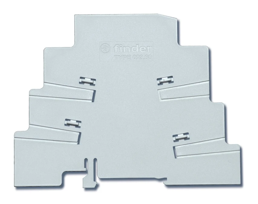 Płytka separacyjna, szerokość 1,8/6,2mm, do modułów serii 39 093.60