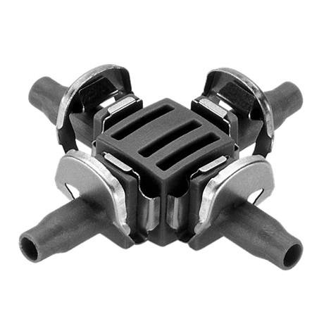 Czwórnik 4,6 mm (3/16″) 10szt. Micro-Drip-System GARDENA 08334-29