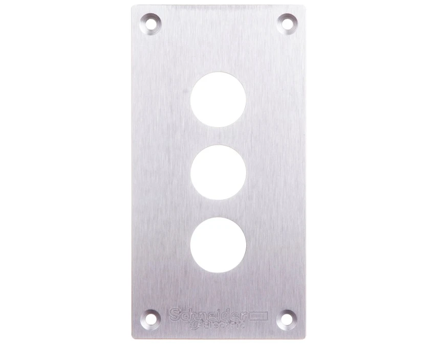 Płyta czołowa do montażu podtynkowego 3‑otwory 22mm XAPE303