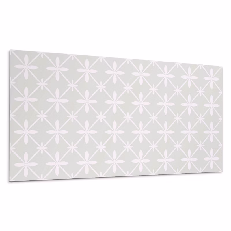 Panele samoprzylepne Wallfluent 60×30 cm Florystyczna siatka z kwiatami 6 szt.