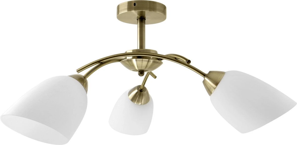 Plafon Activejet AJE‑NIKITA 3P E27 3x40W Patyna