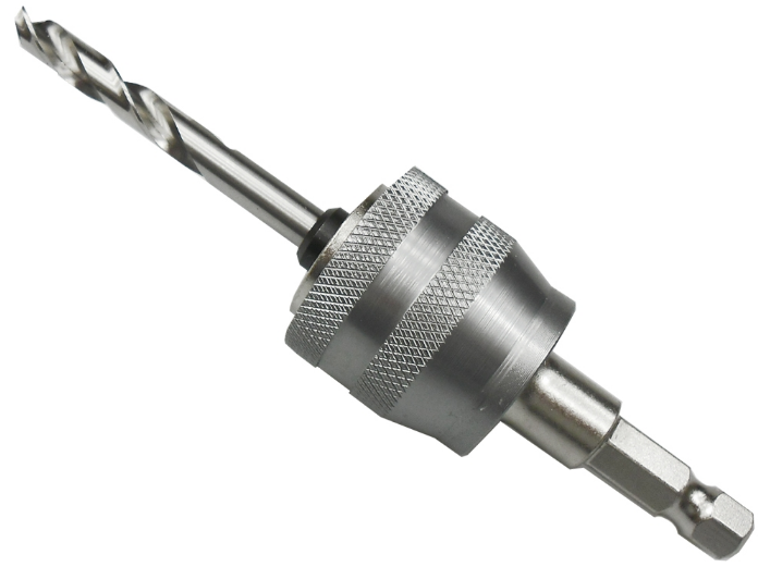 Adapter Ezychange 1/4″ + wiertło prowadzące HSS-G 80 mm Makita E-04070