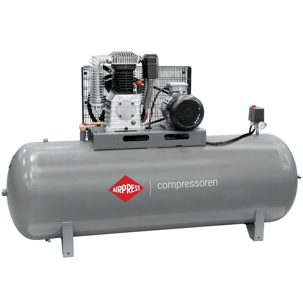 Kompresor dwutłokowy olejowy Airpress HK 1000-500 Pro 11 bar 7.5 KM/5.5 kW 400V 665 l/min 500 l
