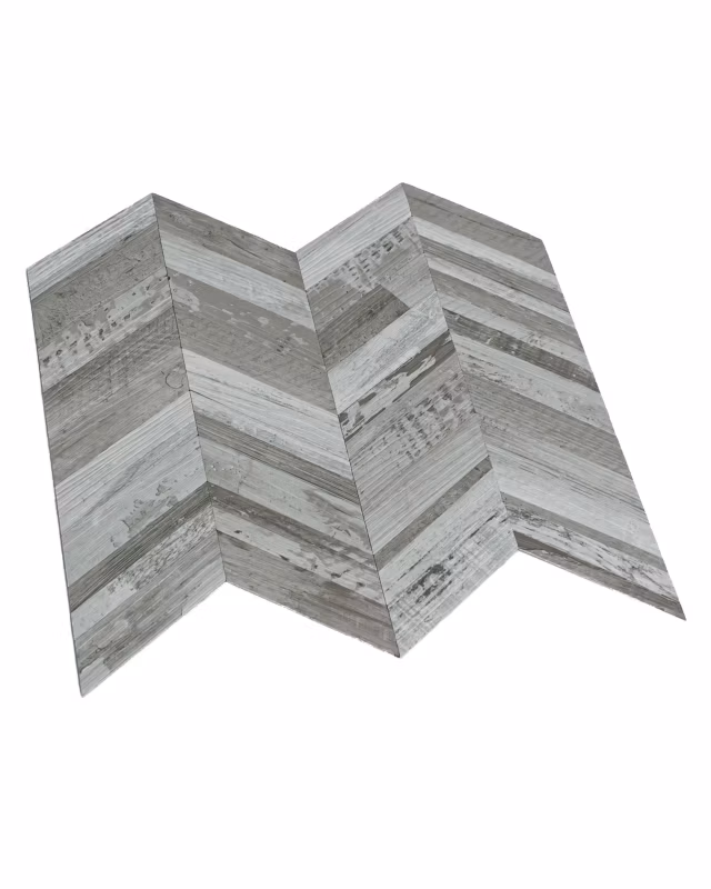 Kafelki ścienne samoprzylepne płytki Mazovia 29,6 x 25,3 cm odporne na zachlapania, drewno,jodełka Kremowe 1 szt.