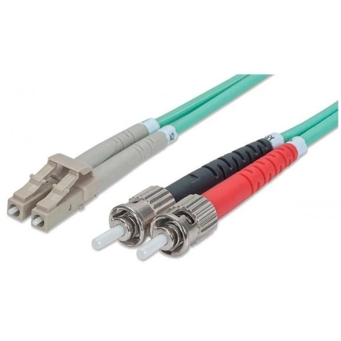 PatchCord Światłowodowy OM3 50/125 MM LC‑ST Duplex 5m