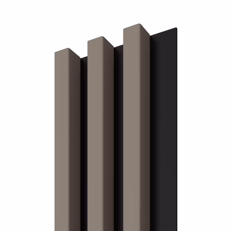 Lamel ścienny Stegu Linea Slim 265 x 15 cm Panel beż / czarny 3 elementy – 1szt.