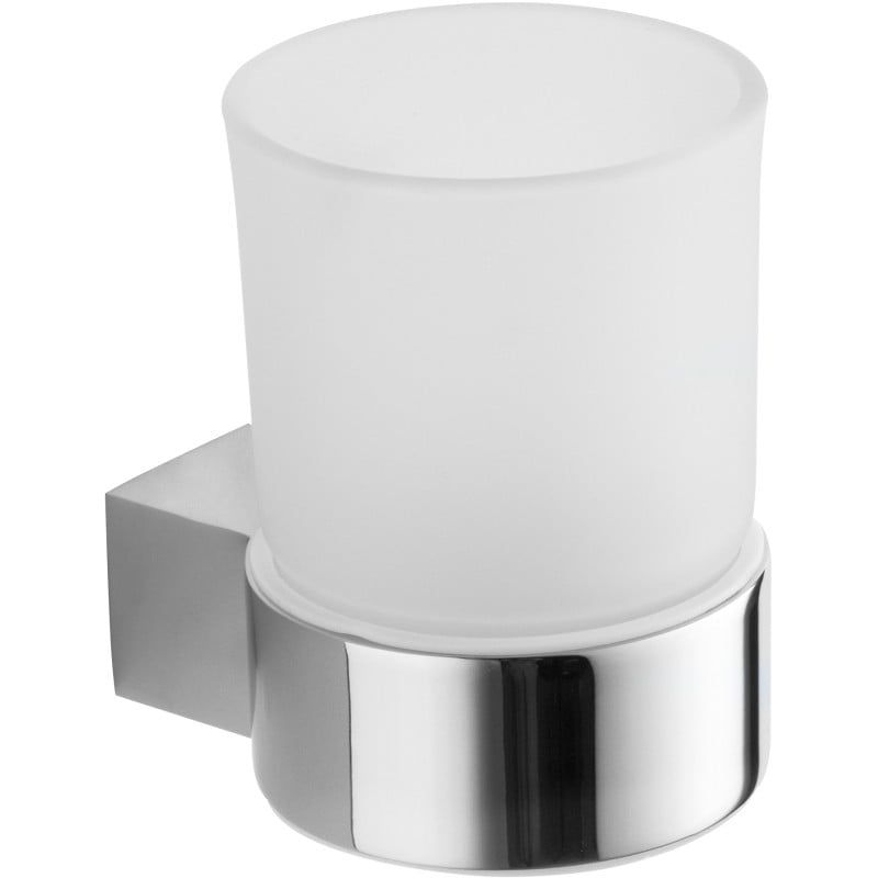 Kubek na szczoteczki ścienny Mexen Adox chrom 7×9,5 cm 1 szt.