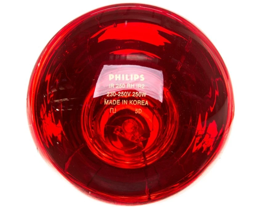 Promiennik podczerwieni E27 250W 125mm BR125 IR 230‑250V Red do pracy ciężkiej1CT/10 do 871150057521025