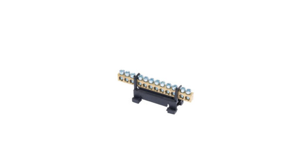Listwa zaciskowa na szynę L12 fazowa 12-torowa 16mm² 400V AC 63A czarna 81701007