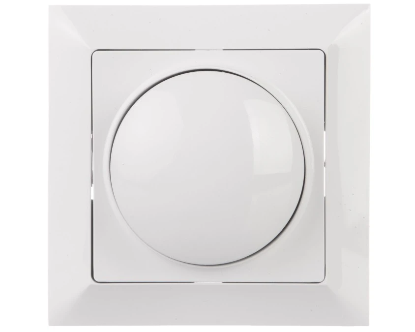 PREMIUM Ściemniacz obrotowy 60‑400W 230V biały SO‑Pr