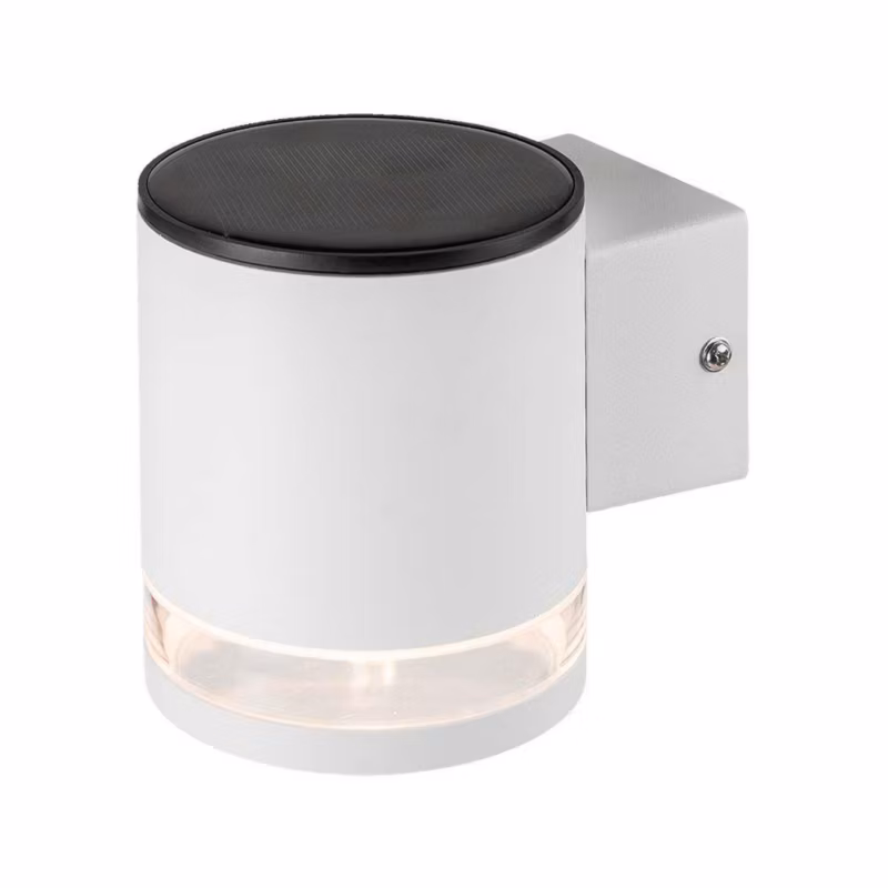 Kinkiet solarny z czujnikiem V-TAC 1139 biały LED 1W 3000K 70lm IP54 wym: 11,2 x 9 x 12,1 cm aluminium – 1 szt.