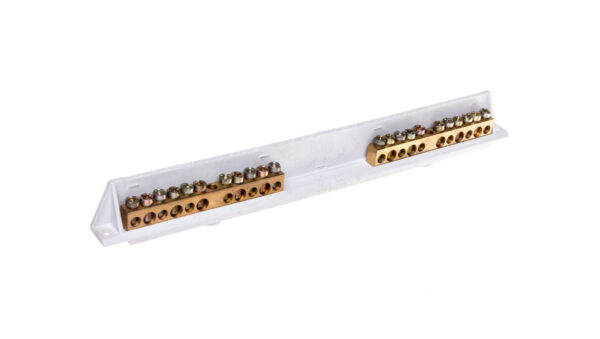 Wspornik z zaciskami PE/N 2×11 zacisków Volta VZ724